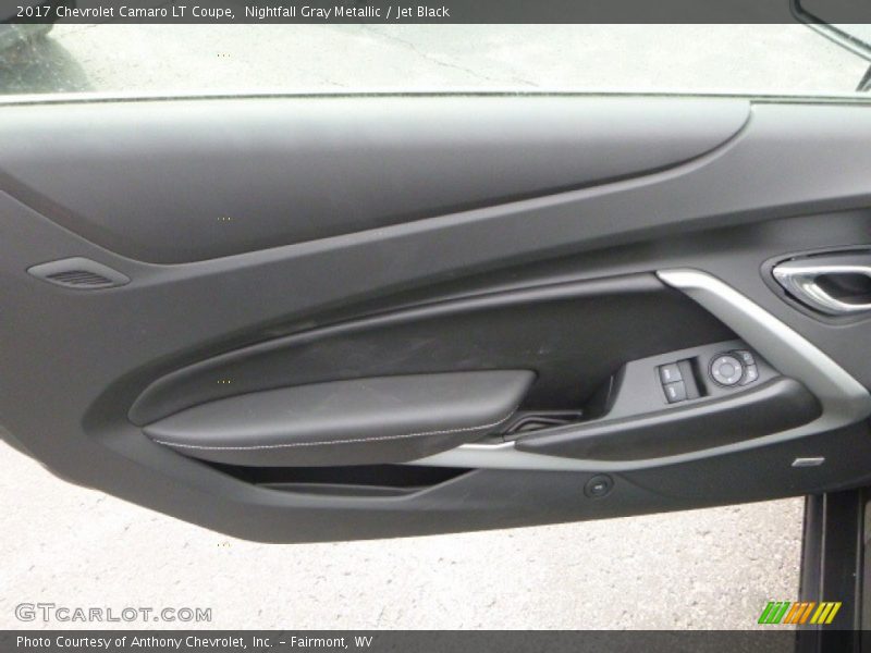 Nightfall Gray Metallic / Jet Black 2017 Chevrolet Camaro LT Coupe