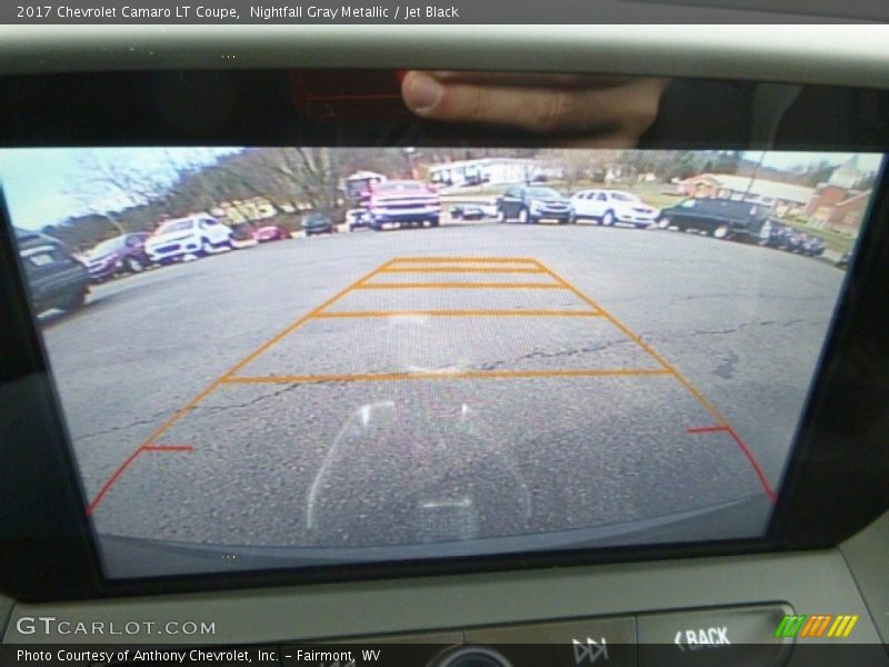 Nightfall Gray Metallic / Jet Black 2017 Chevrolet Camaro LT Coupe
