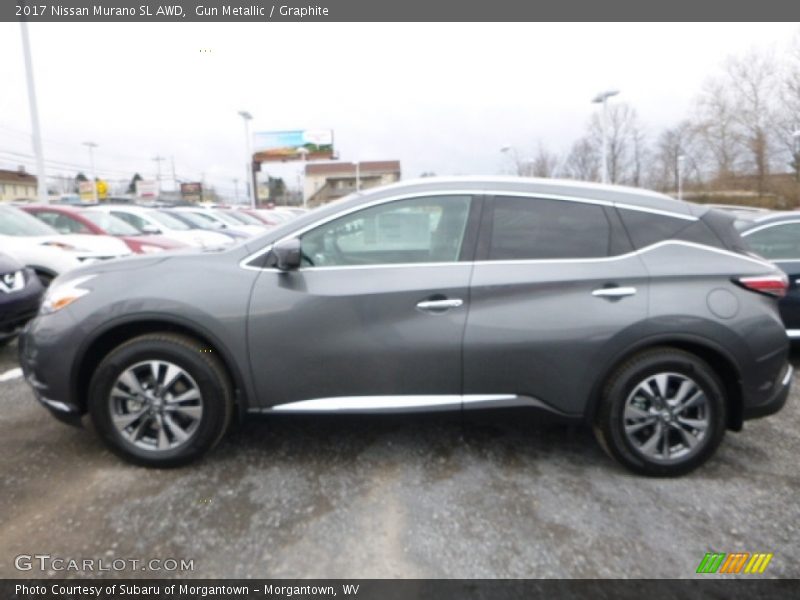 Gun Metallic / Graphite 2017 Nissan Murano SL AWD