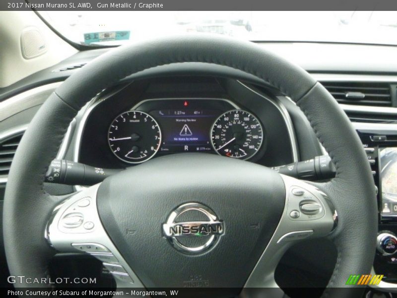 Gun Metallic / Graphite 2017 Nissan Murano SL AWD