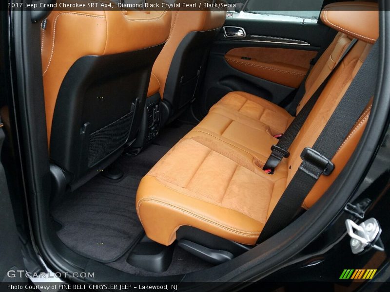 Rear Seat of 2017 Grand Cherokee SRT 4x4