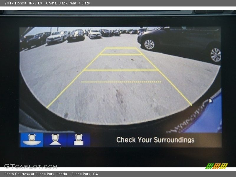 Crystal Black Pearl / Black 2017 Honda HR-V EX