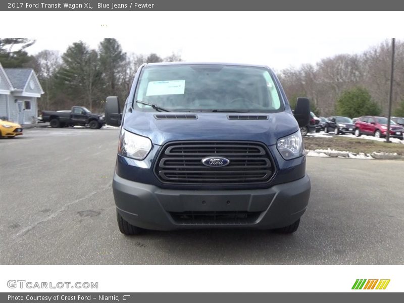 Blue Jeans / Pewter 2017 Ford Transit Wagon XL