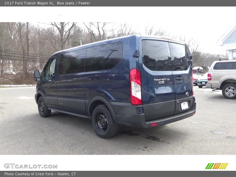 Blue Jeans / Pewter 2017 Ford Transit Wagon XL