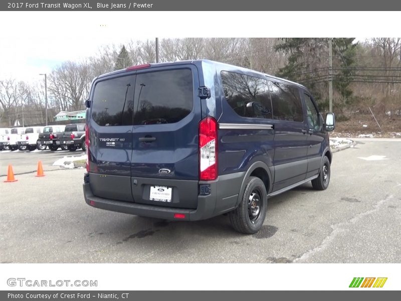Blue Jeans / Pewter 2017 Ford Transit Wagon XL