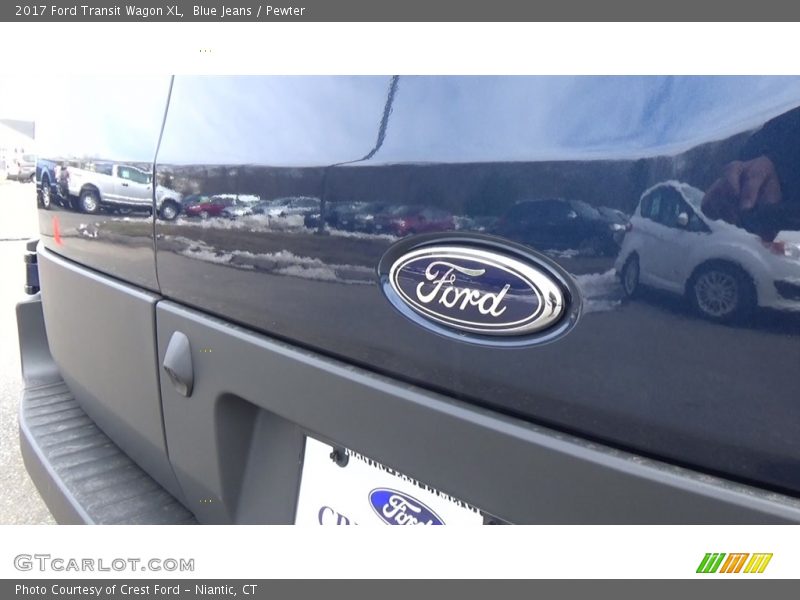 Blue Jeans / Pewter 2017 Ford Transit Wagon XL