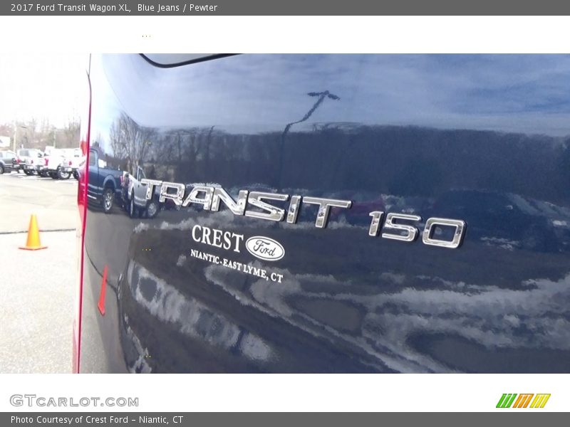 Blue Jeans / Pewter 2017 Ford Transit Wagon XL