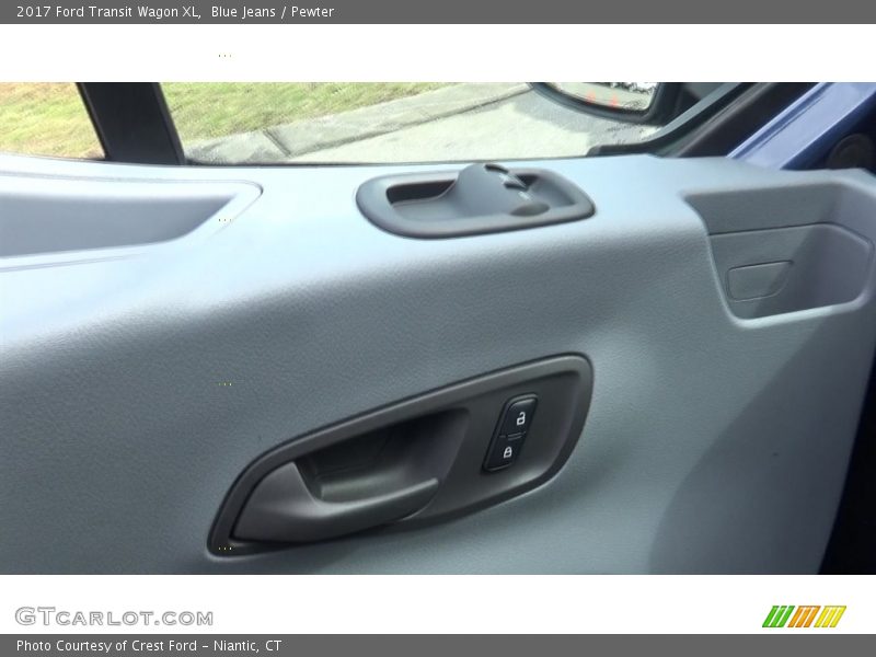 Blue Jeans / Pewter 2017 Ford Transit Wagon XL