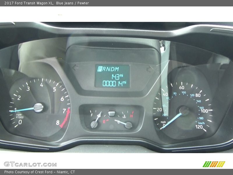  2017 Transit Wagon XL Wagon XL Gauges