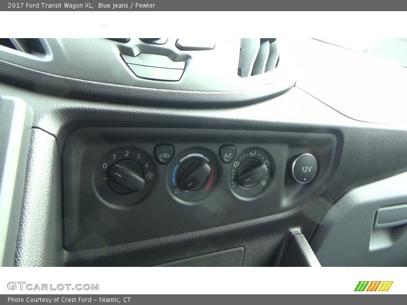 Controls of 2017 Transit Wagon XL
