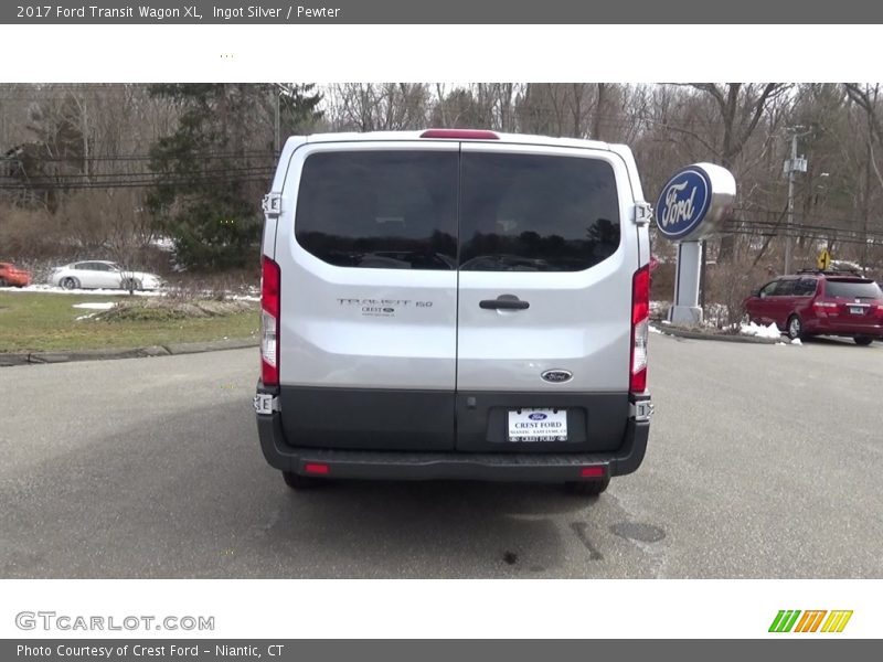 Ingot Silver / Pewter 2017 Ford Transit Wagon XL