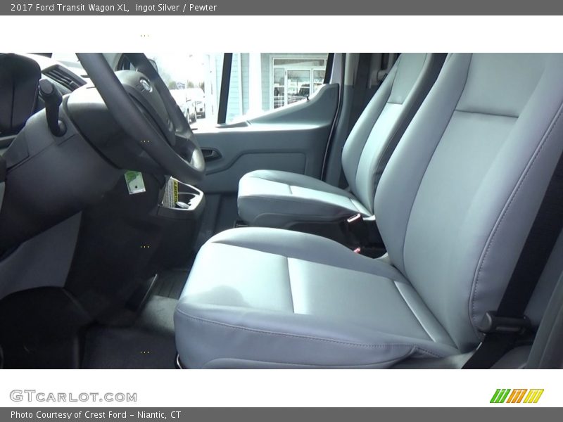 Ingot Silver / Pewter 2017 Ford Transit Wagon XL