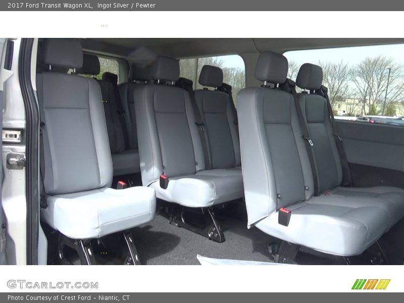 Rear Seat of 2017 Transit Wagon XL