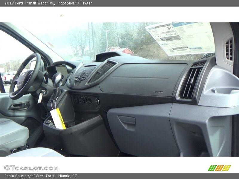 Ingot Silver / Pewter 2017 Ford Transit Wagon XL