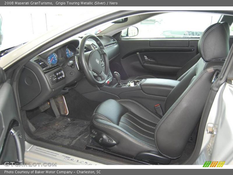 Grigio Touring Metallic (Silver) / Nero 2008 Maserati GranTurismo