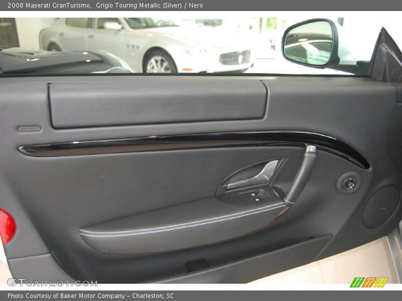 Grigio Touring Metallic (Silver) / Nero 2008 Maserati GranTurismo