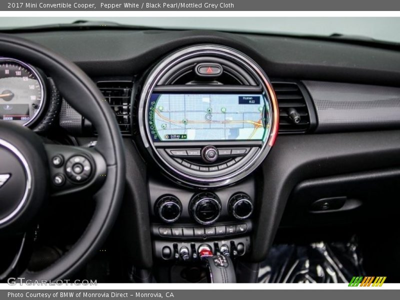 Navigation of 2017 Convertible Cooper