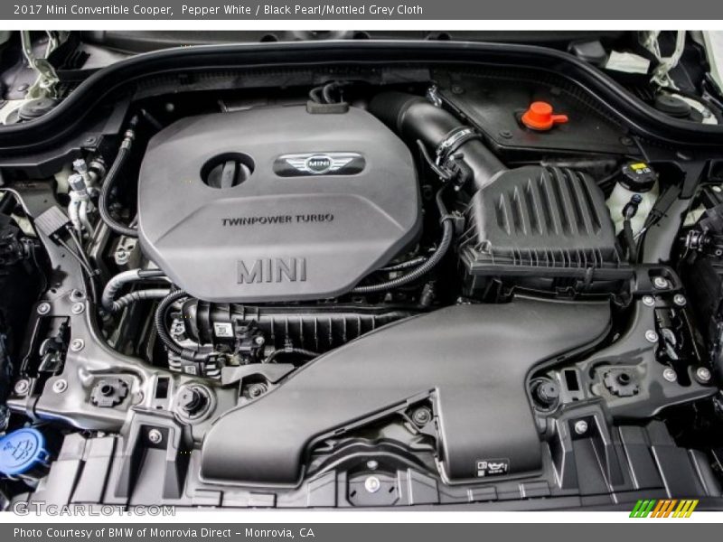  2017 Convertible Cooper Engine - 1.5 Liter TwinPower Turbocharged DOHC 12-Valve VVT 3 Cylinder