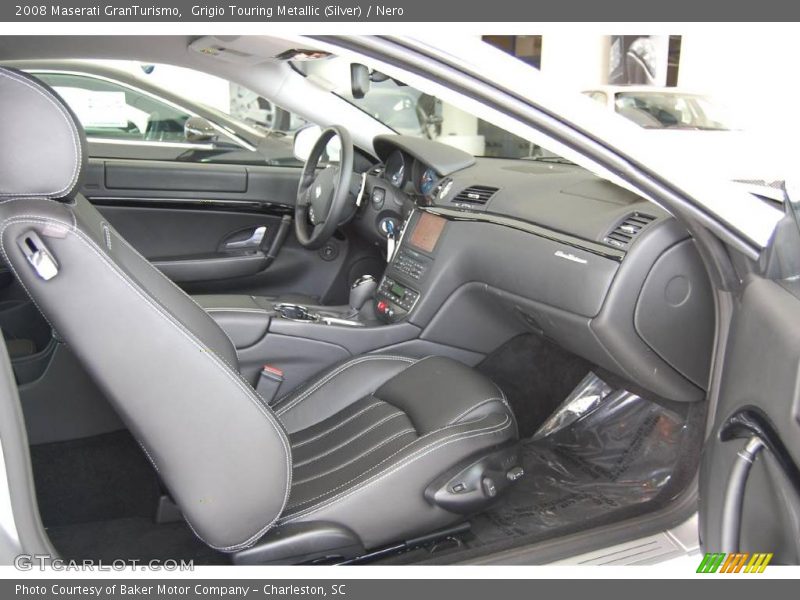Grigio Touring Metallic (Silver) / Nero 2008 Maserati GranTurismo