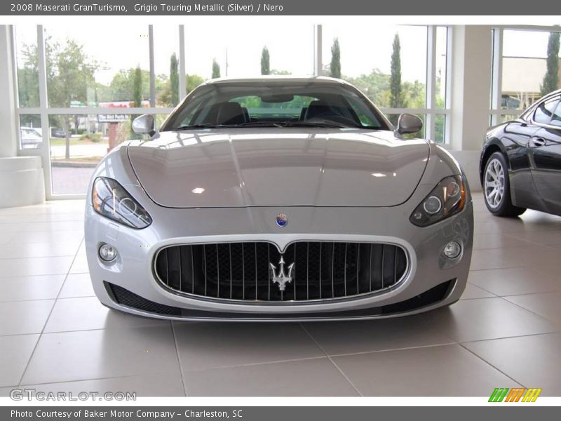 Grigio Touring Metallic (Silver) / Nero 2008 Maserati GranTurismo