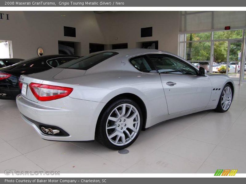 Grigio Touring Metallic (Silver) / Nero 2008 Maserati GranTurismo