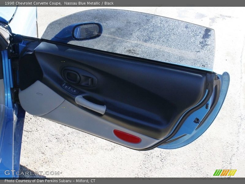 Nassau Blue Metallic / Black 1998 Chevrolet Corvette Coupe