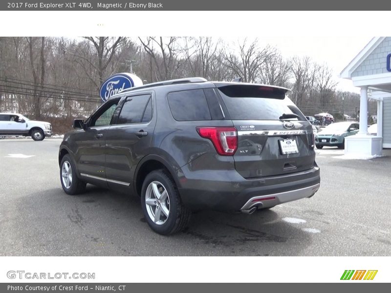 Magnetic / Ebony Black 2017 Ford Explorer XLT 4WD