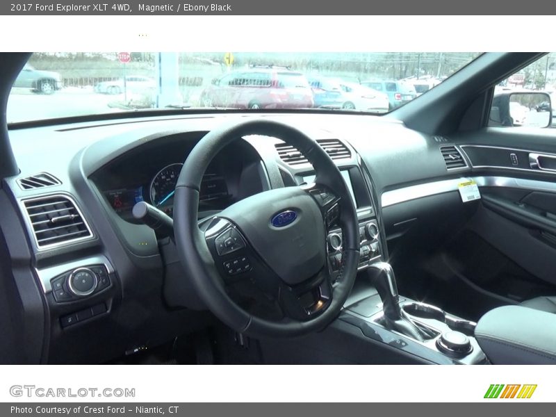 Magnetic / Ebony Black 2017 Ford Explorer XLT 4WD
