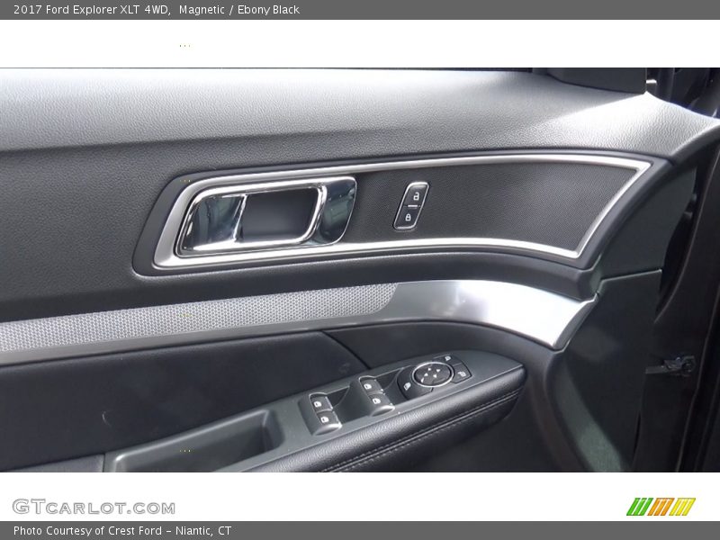 Magnetic / Ebony Black 2017 Ford Explorer XLT 4WD