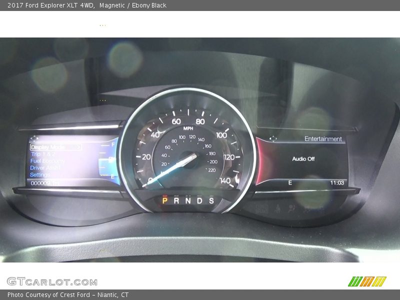 Magnetic / Ebony Black 2017 Ford Explorer XLT 4WD