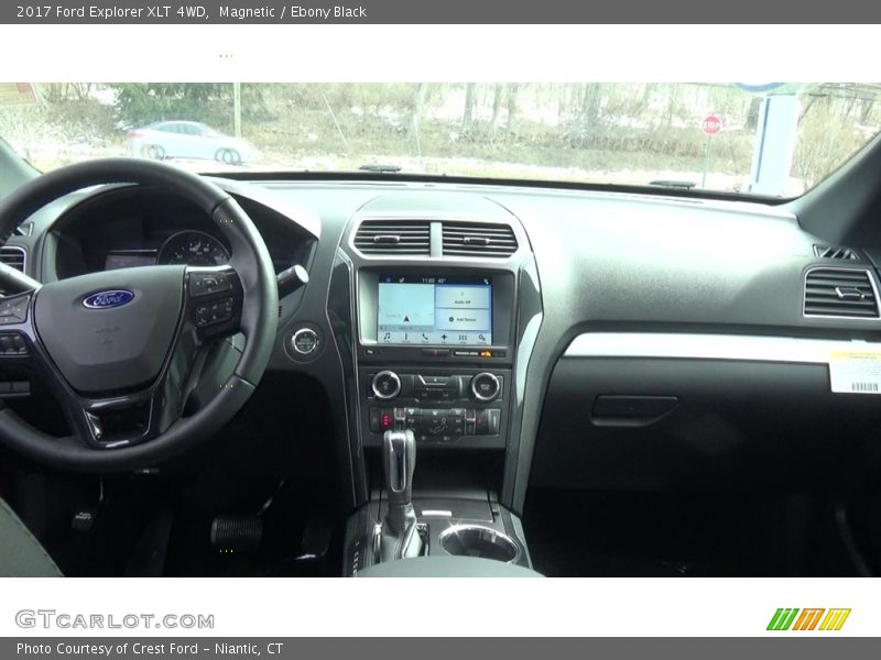 Magnetic / Ebony Black 2017 Ford Explorer XLT 4WD