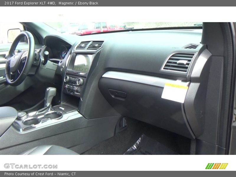 Magnetic / Ebony Black 2017 Ford Explorer XLT 4WD