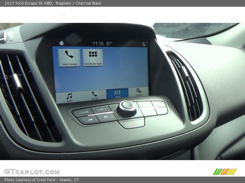 Magnetic / Charcoal Black 2017 Ford Escape SE 4WD