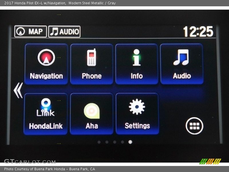 Modern Steel Metallic / Gray 2017 Honda Pilot EX-L w/Navigation