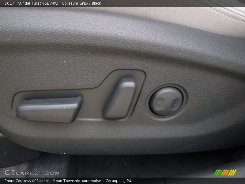 Coliseum Gray / Black 2017 Hyundai Tucson SE AWD