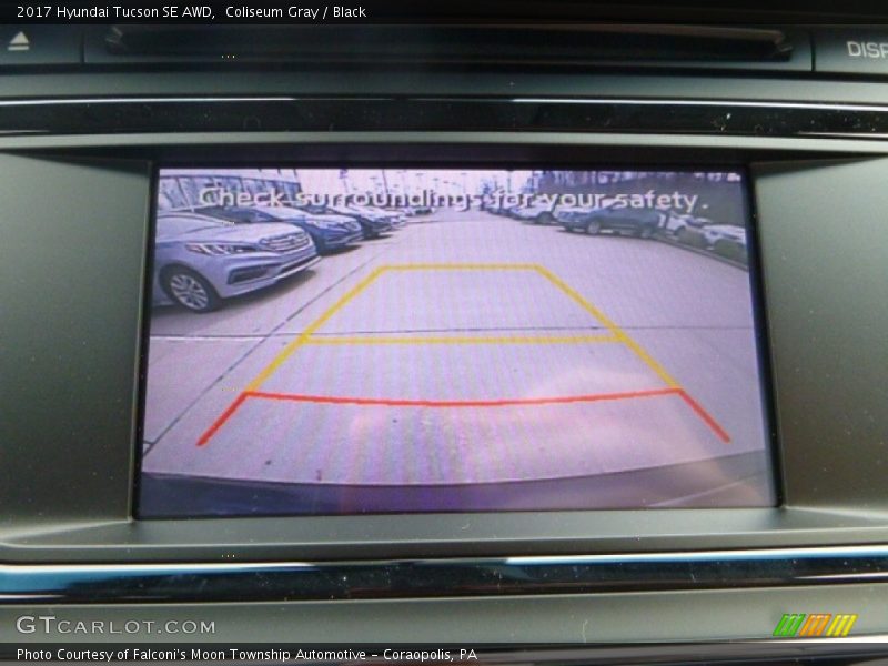 Coliseum Gray / Black 2017 Hyundai Tucson SE AWD