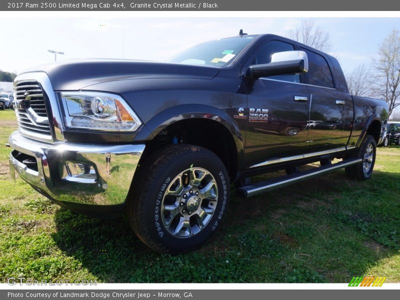 Granite Crystal Metallic / Black 2017 Ram 2500 Limited Mega Cab 4x4