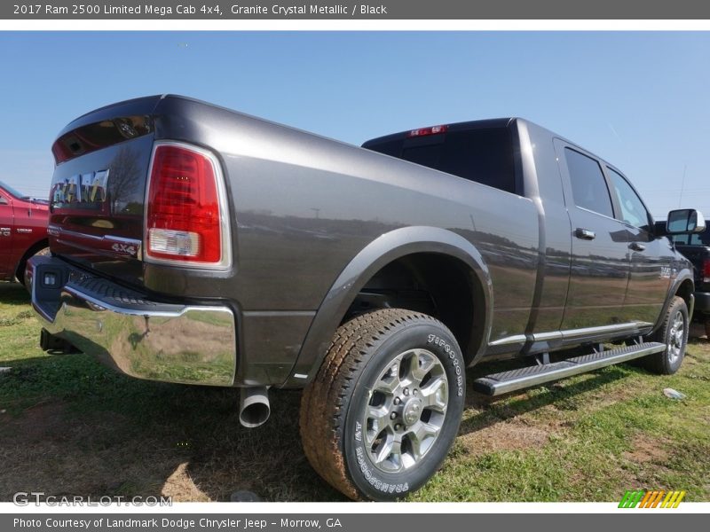 Granite Crystal Metallic / Black 2017 Ram 2500 Limited Mega Cab 4x4