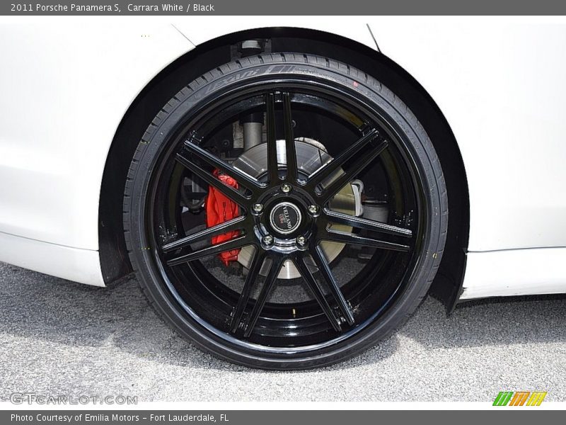 Carrara White / Black 2011 Porsche Panamera S
