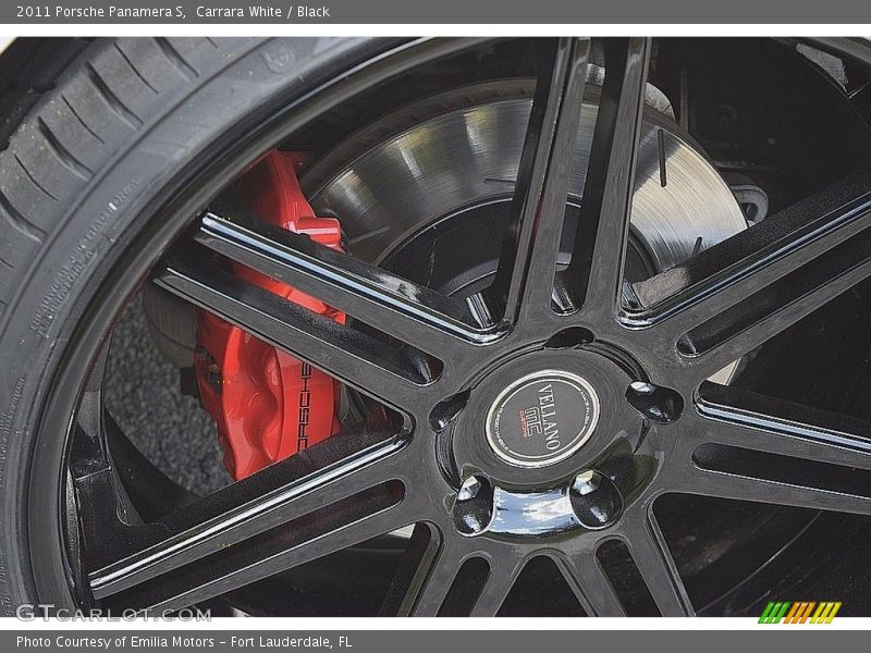 Carrara White / Black 2011 Porsche Panamera S