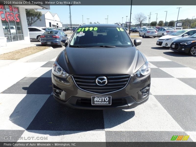 Meteor Gray Mica / Black 2016 Mazda CX-5 Touring
