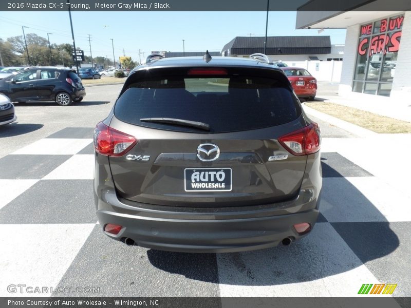 Meteor Gray Mica / Black 2016 Mazda CX-5 Touring