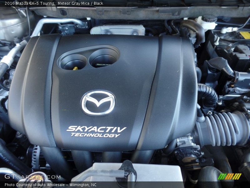 Meteor Gray Mica / Black 2016 Mazda CX-5 Touring