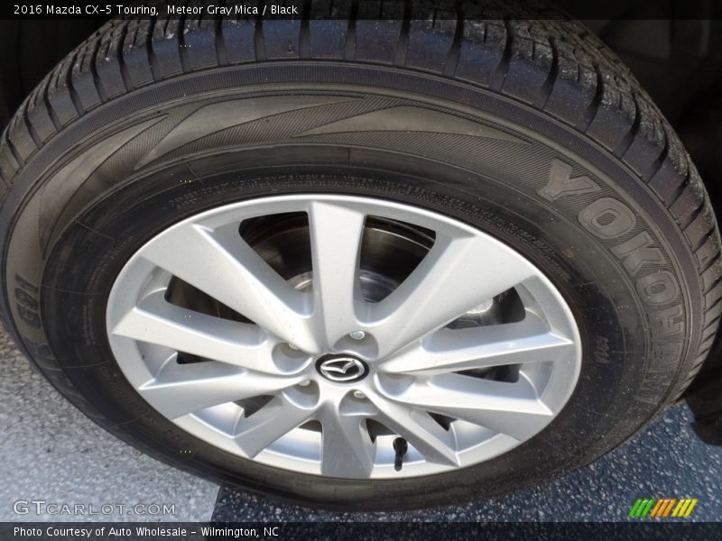 Meteor Gray Mica / Black 2016 Mazda CX-5 Touring