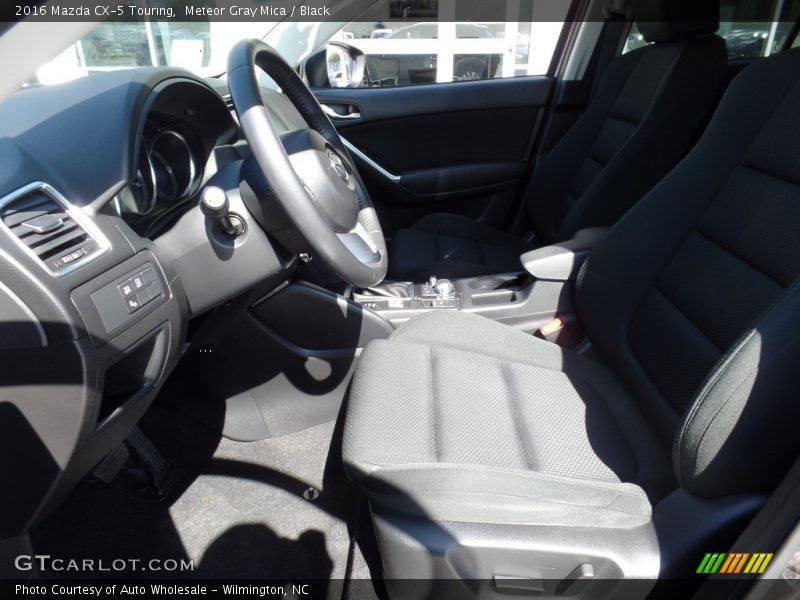 Meteor Gray Mica / Black 2016 Mazda CX-5 Touring