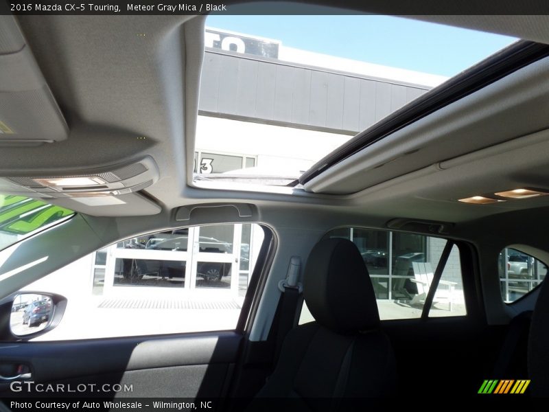 Meteor Gray Mica / Black 2016 Mazda CX-5 Touring