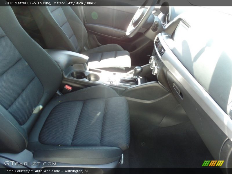 Meteor Gray Mica / Black 2016 Mazda CX-5 Touring