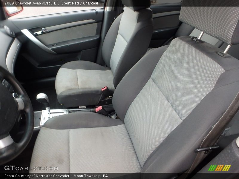 Sport Red / Charcoal 2009 Chevrolet Aveo Aveo5 LT