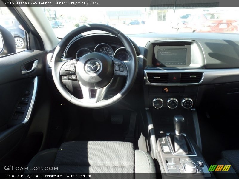 Meteor Gray Mica / Black 2016 Mazda CX-5 Touring