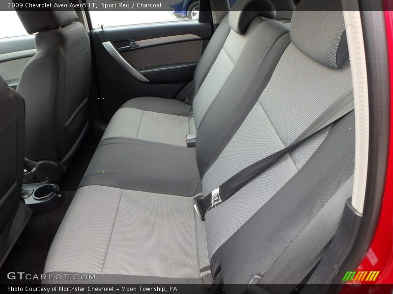 Sport Red / Charcoal 2009 Chevrolet Aveo Aveo5 LT